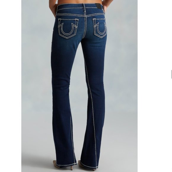 True Religion Becca Super T Mid Rise Bootcut 29 - Picture 8 of 9
